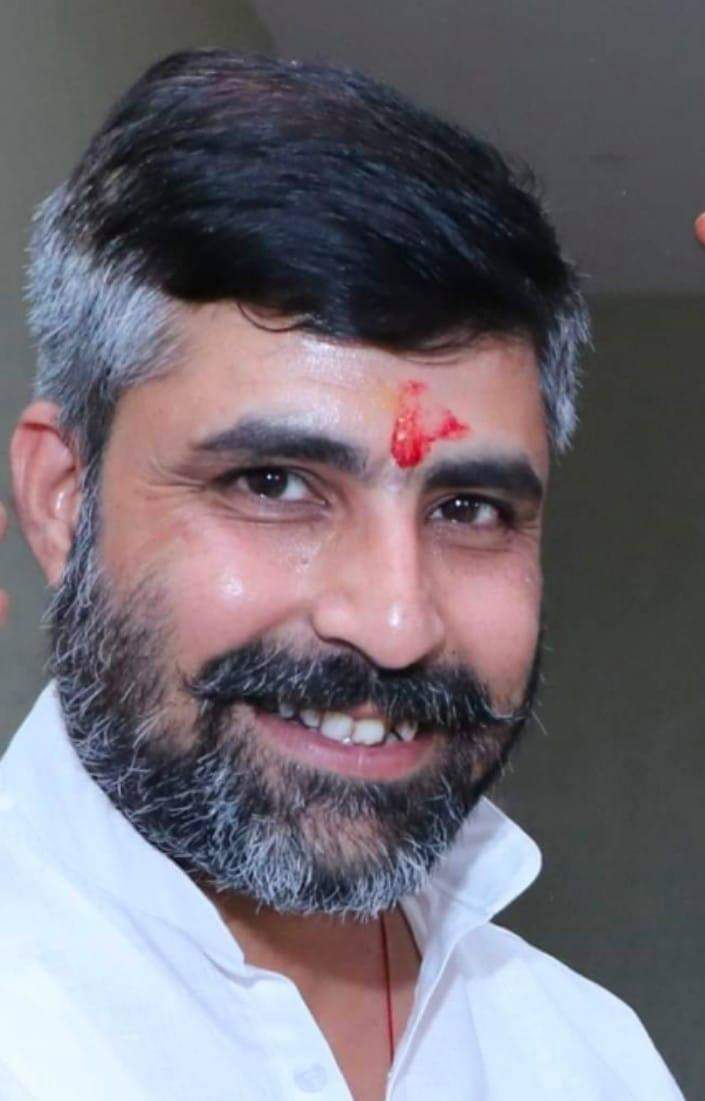 Studio portrait of Sanjay Mehta